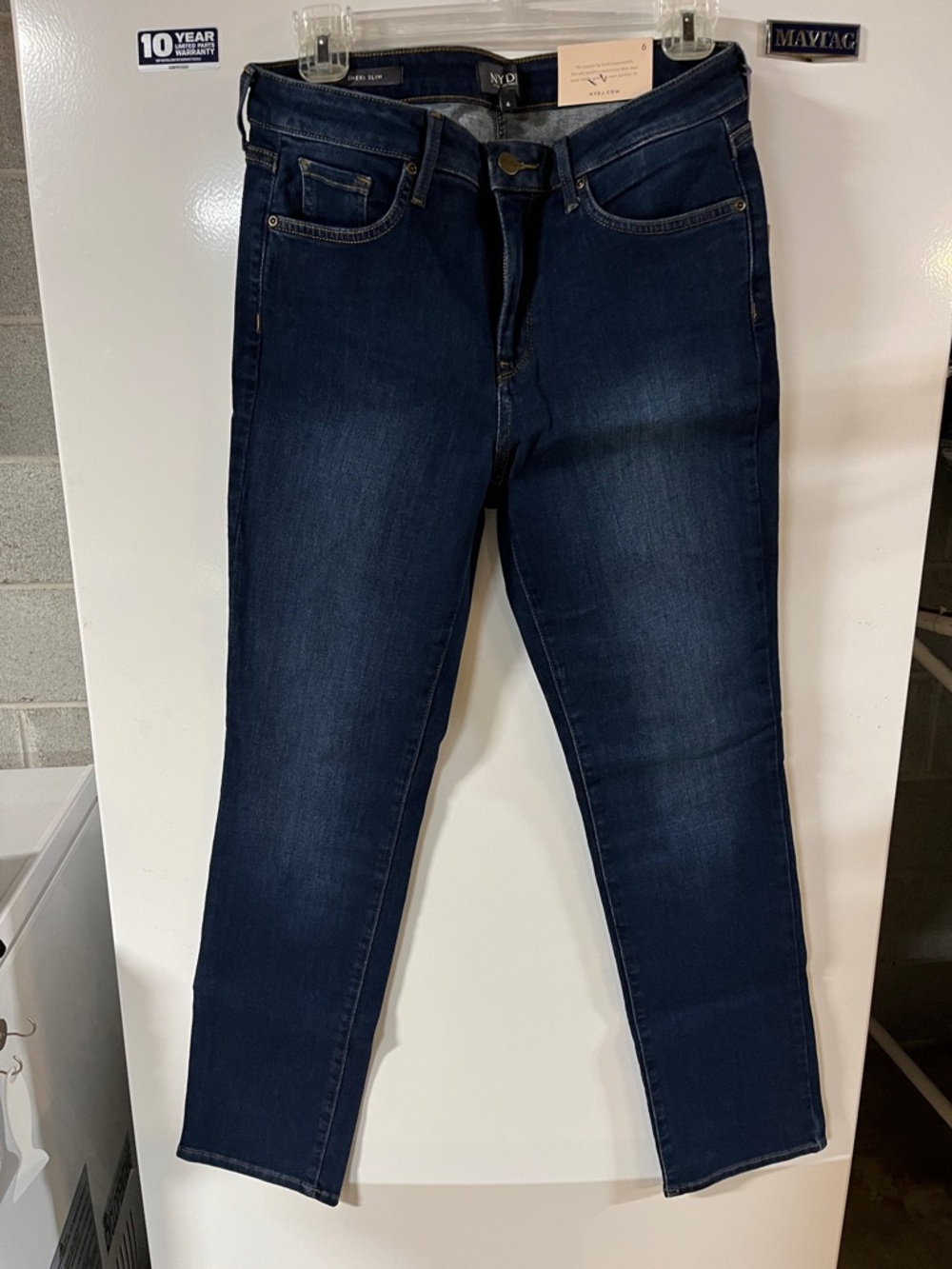 NYDJ Women’s Dark Indigo Skinny Jeans